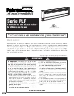 Preview for 9 page of Fahrenheat PLF500 Installation & Maintenance Instructions Manual