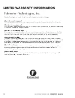 Preview for 12 page of Fahrenheit Technologies Grilla PG12 Operation Manual