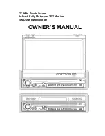 Preview for 1 page of Fahrenheit Technologies TID-894NRBT Owner'S Manual