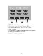 Preview for 28 page of Fahrenheit Technologies TID-894NRBT Owner'S Manual