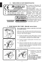 Предварительный просмотр 4 страницы Faicom A Use And Maintenance Manual