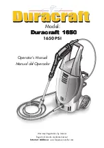 FAIP Duracraft 1650 Operator'S Manual preview