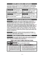 Preview for 2 page of FAIP PowerWasher RN2200 Operation Manual