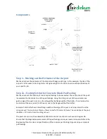 Предварительный просмотр 4 страницы Fair Dinkum Sheds FLAT ROOF CARPORT Instruction Manual