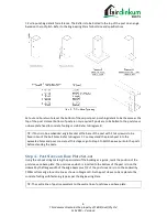 Предварительный просмотр 7 страницы Fair Dinkum Sheds FLAT ROOF CARPORT Instruction Manual