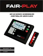 Предварительный просмотр 1 страницы Fair-Play MP-80 Series User Manual