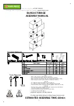 FAIR PRICE BURSA STORAGE Assembly Manual preview