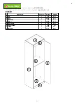 Предварительный просмотр 2 страницы FAIR PRICE MADRID 2 DOOR Assembly Manual