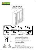 FAIR PRICE VALERIE 4 DOOR Assembly Manual preview