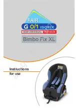 Предварительный просмотр 1 страницы FAIR Bimbo Fix XL Instructions For Use Manual