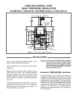 Preview for 2 page of Fairchild 10BP Installation, Operation And Maintenance Instructions