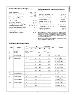 Preview for 3 page of Fairchild FSA3357 Specification Sheet