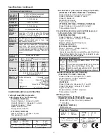 Preview for 2 page of Fairchild T7800 Series Installation, Operation And Maintanance Manual