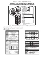 Fairchild T7800 Series Installation, Operation And Maintenance Instructions предпросмотр