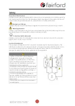 Preview for 8 page of Fairford agility AGY-101 User Manual