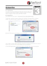Предварительный просмотр 205 страницы Fairford synergy User Manual