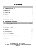 Preview for 3 page of Fairland IDHR120 Installation & User Manual