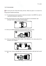 Предварительный просмотр 6 страницы Fairland Inverter-Plus Series Installation And User Manual