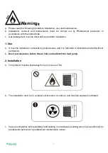 Preview for 4 page of Fairland TurboSilence InverX IXCR26 Manual