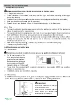 Preview for 17 page of Fairland TurboSilence InverX IXCR26 Manual