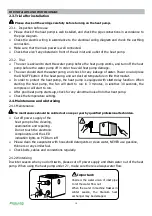 Предварительный просмотр 17 страницы Fairland TurboSilence IXCR110VT Manual