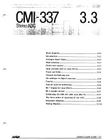 Preview for 230 page of Fairlight CMI Series III Service Manual