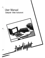 Fairlight CVI User Manual preview