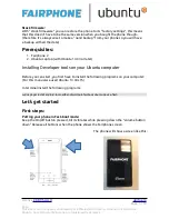 Предварительный просмотр 5 страницы Fairphone faiphone 2 Getting Started Manual