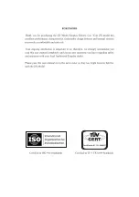 Preview for 2 page of Fairplay 2008 ZX User Manual