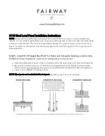 Preview for 1 page of FAIRWAY ARCHITECTURAL RAILING SOLUTIONS S110 Installation Instructions