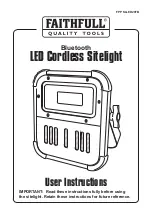 Faithfull FPP SLLED20TB User Instructions preview