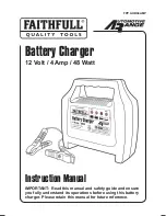 Предварительный просмотр 1 страницы Faithfull FPPAUBC4AMP Instruction Manual