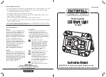 Faithfull FPPSLFF10WR Instruction Manual preview