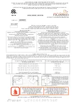 Preview for 3 page of FAJARDO ANTARTIDA BURDEOS User Manual