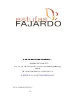 Preview for 36 page of FAJARDO Ronda User Manual