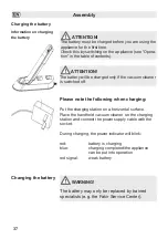 Предварительный просмотр 37 страницы Fakir 29 77 003 User Manual