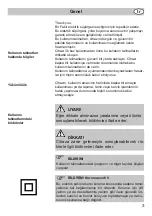 Preview for 3 page of Fakir 36 17 003 Operating Instructions Manual