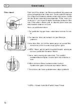 Preview for 12 page of Fakir 36 17 003 Operating Instructions Manual