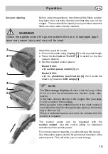 Preview for 47 page of Fakir 36 17 003 Operating Instructions Manual