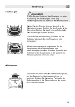 Предварительный просмотр 15 страницы Fakir 38 43 003 User Manual