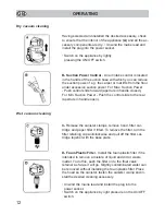 Предварительный просмотр 12 страницы Fakir 9800 S Oko Power Instructions For Use Manual