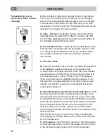 Предварительный просмотр 14 страницы Fakir 9800 S Oko Power Instructions For Use Manual