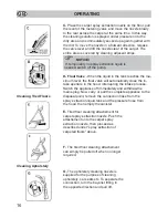 Предварительный просмотр 16 страницы Fakir 9800 S Oko Power Instructions For Use Manual