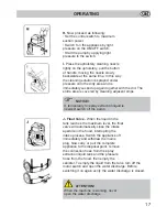 Предварительный просмотр 17 страницы Fakir 9800 S Oko Power Instructions For Use Manual