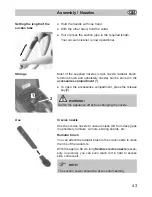 Предварительный просмотр 43 страницы Fakir Air Wave Allergica S 200 Operating Instructions Manual