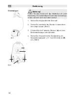 Предварительный просмотр 14 страницы Fakir Apollo BL 150 User Manual