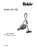 Предварительный просмотр 25 страницы Fakir Apollo BL 150 User Manual