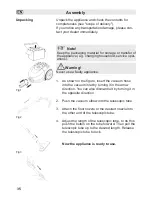 Предварительный просмотр 36 страницы Fakir Apollo BL 150 User Manual