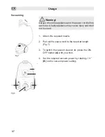 Предварительный просмотр 38 страницы Fakir Apollo BL 150 User Manual