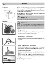 Предварительный просмотр 10 страницы Fakir ARES Instructions For Use Manual